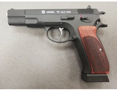 Hodinky Střenky KSD CZ 75 rosewood 2 