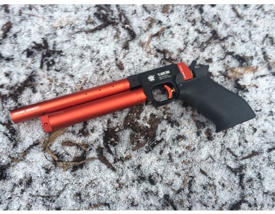 Hodinky Vzduchová pistole Listone Taichi červená 4,5mm 