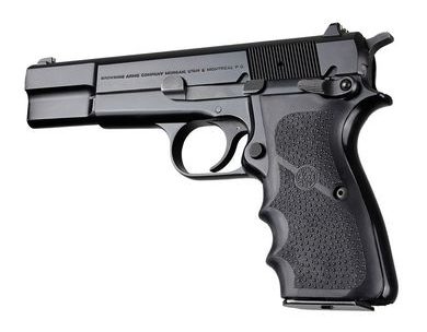 Hodinky Hogue střenky Browning Hi-Power s vybráním pro prsty 