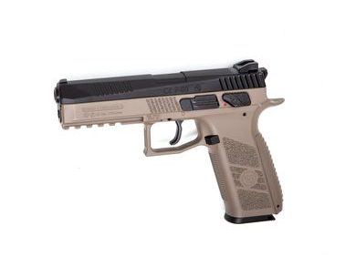 Hodinky Vzduchová pistole CZ-75 P-09 Duty Blow Back FDE bicolor 4,5mm 