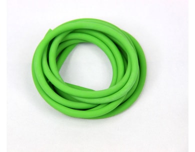 Hodinky Letecká guma kulatá 5x9mm zelená 1m 