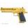 Magnum Research Desert Eagle XIX 6" Gold Tiger Stripes .44 Magnum