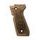 KSD Beretta 92 gungrips, walnut with bronze logo 2