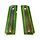 FORM 1911 grips, green and black laminate, Form triangle grip texturing