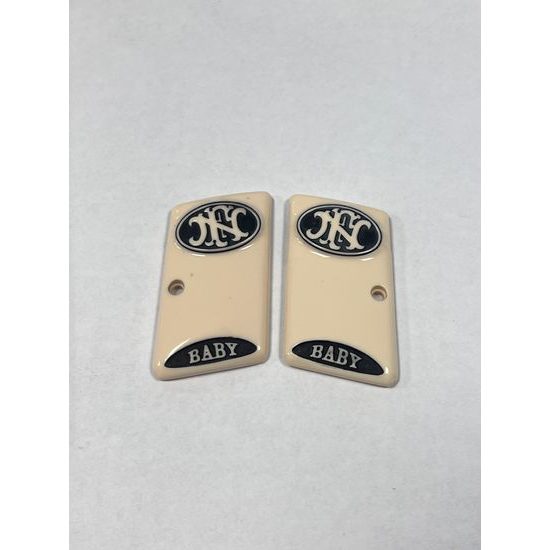 Střenky KSD Browning Baby slonovina s logem FN