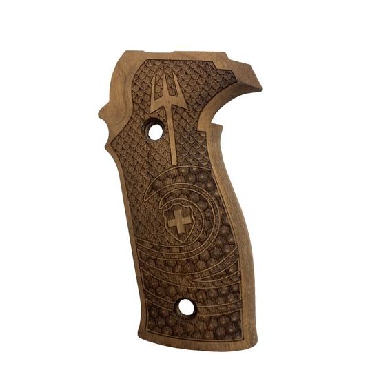 KSD Sig Sauer P226 gungrips walnut with motif