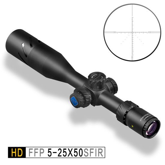 Puškohled Discovery HD 5-25x50 SFIR FFP