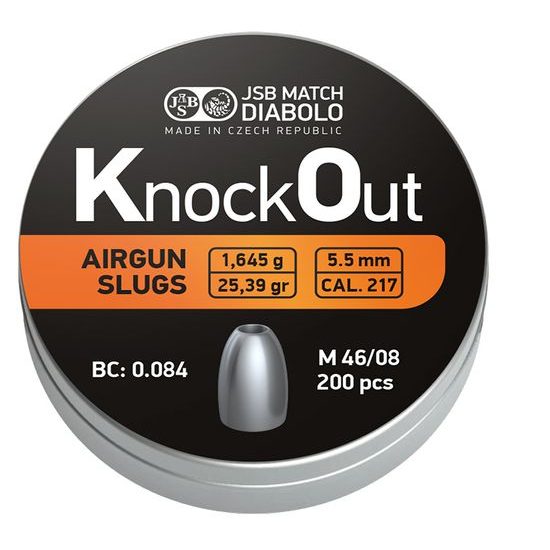 Diabolky KnockOut Slugs .217 5,5mm 200ks