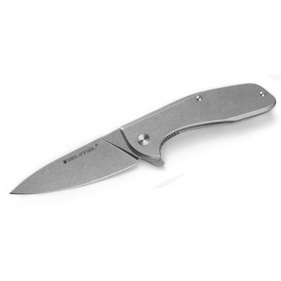 Nůž Real Steel E571 Framelock Stonewash