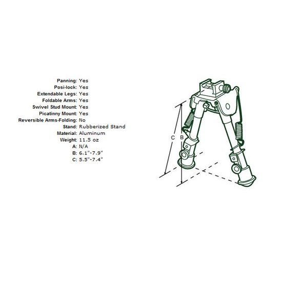 Bipod Leapers UTG TL-BP78