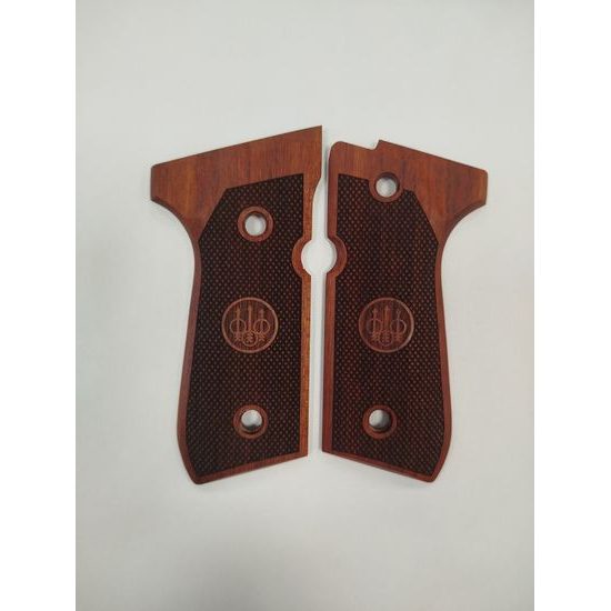 Střenky KSD Beretta 92 rosewood s logem 2