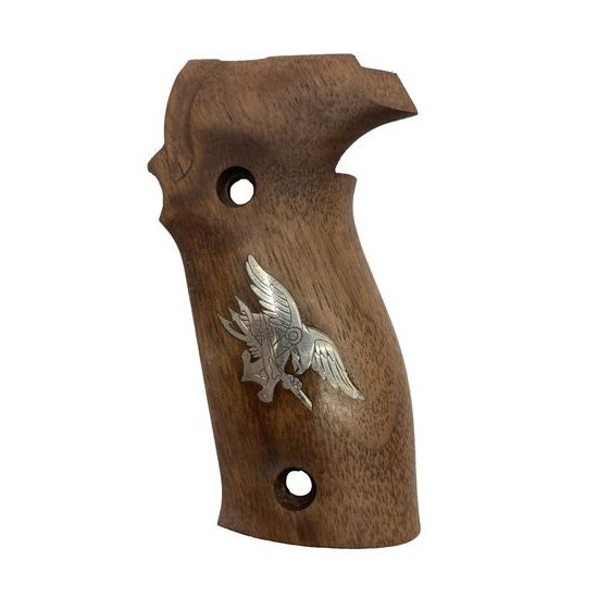 KSD Sig Sauer P226 gungrips walnut with silver motif 2