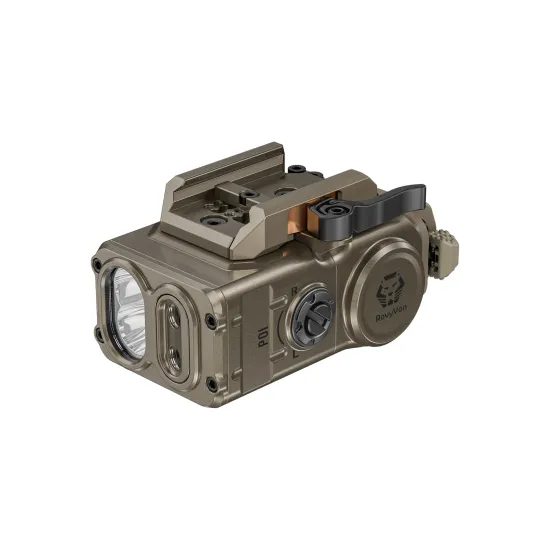 RovyVon GL5 Pro 4v1 taktické světlo na montážní lištu (400 lm) písková