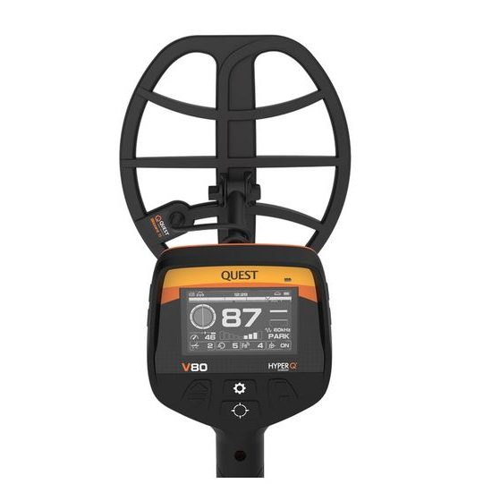 Sada detektor kovů Quest V80 + cívka Blizzard 9