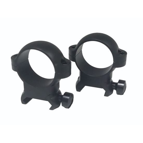 Two-piece extra high Optisan SSD Weaver mount, 1" diameter