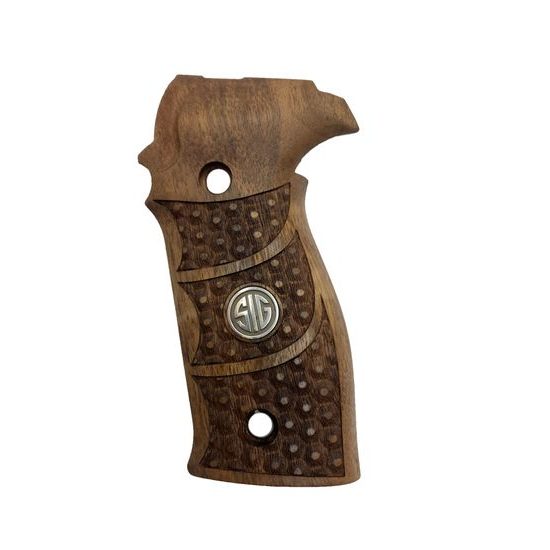 KSD Sig Sauer P226 gungrips walnut with silver logo