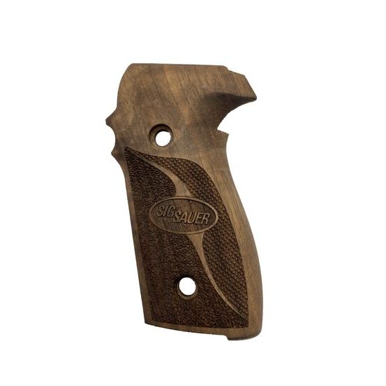 KSD Sig Sauer P228/229 gungrips walnut with logo 5