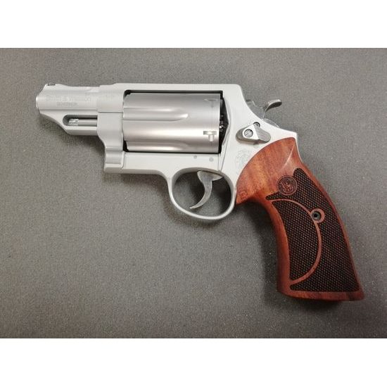 Střenky KSD Smith & Wesson K/L rám round butt Classic rosewood + stříbrné logo