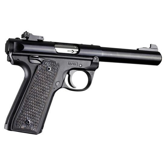 Střenky Hogue Ruger 22/45 MK IV Piranha G10 černo-šedá