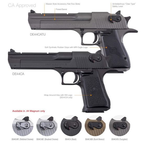 Magnum Research Desert Eagle XIX 6" Hardened Case .44 Magnum