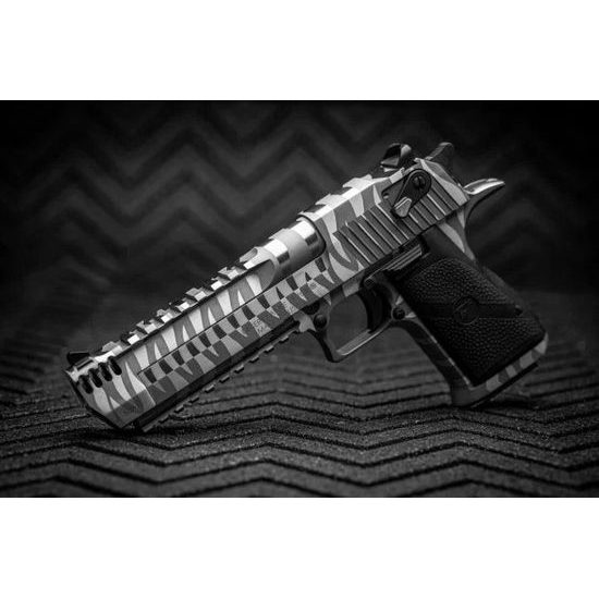 Magnum Research Desert Eagle XIX 6" White Tiger Stripes .44 Magnum