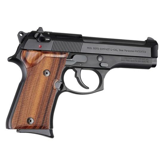 Střenky Hogue Beretta 92 Compact Pau Ferro zdrsněné