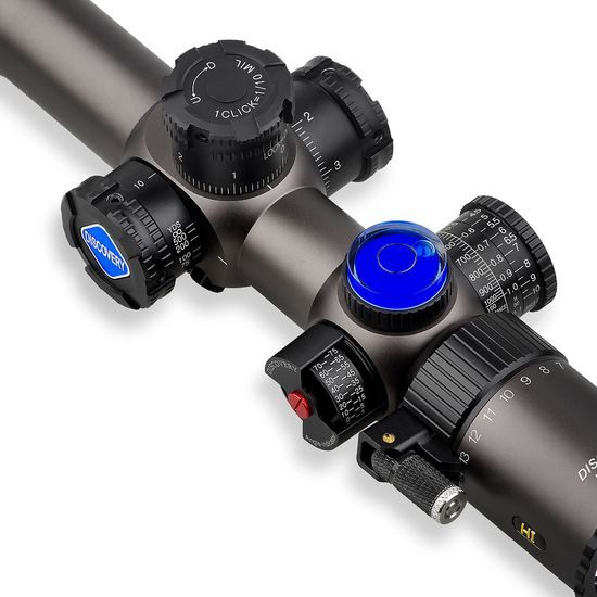 Discovery HI 4-14x44SF FFP Riflescope