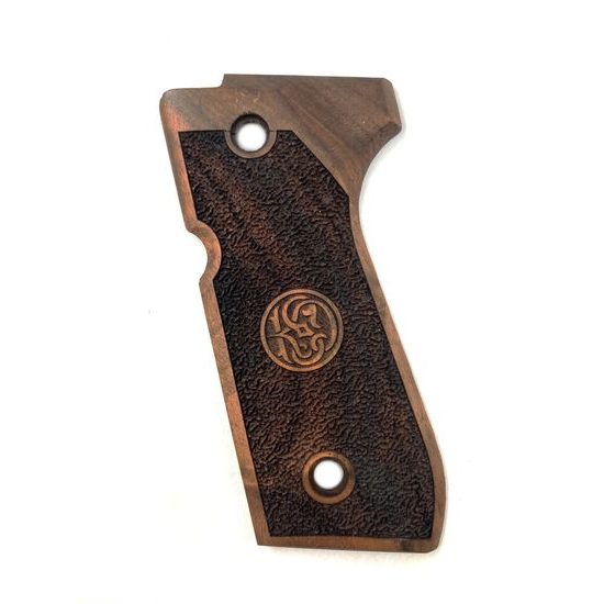 KSD Beretta 92 gungrips, walnut with logo 4