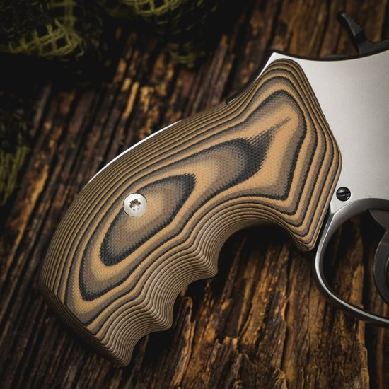 Střenky VZ Grips Smith & Wesson N rám round butt 320 - Hyena Brown