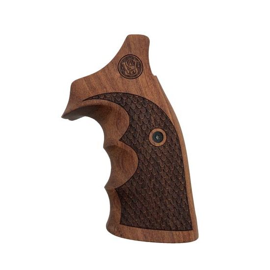 Střenky KSD Smith & Wesson K/L rám square butt Classic rosewood s logem 5