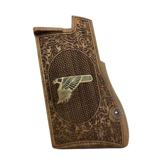 KSD Desert Eagle XIX gungrips walnut with bronze motif 3