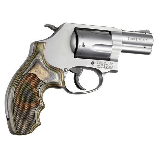 Střenky Hogue Smith & Wesson J rám round butt Lamo Camo zdrsněné