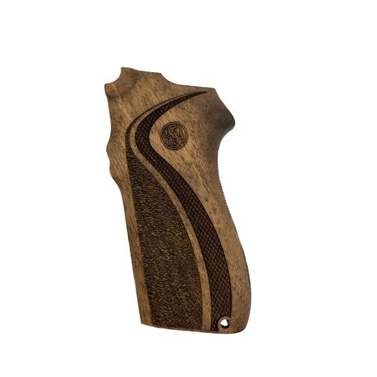 KSD Smith & Wesson 5903, 5904 and 5906 gungrips walnut with logo 14