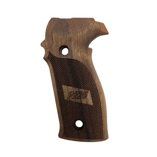 Střenky KSD Sig Sauer P226 ořech s logem 7