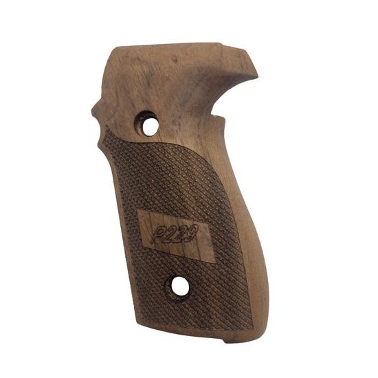 Střenky KSD Sig Sauer P228/229 ořech s logem 12