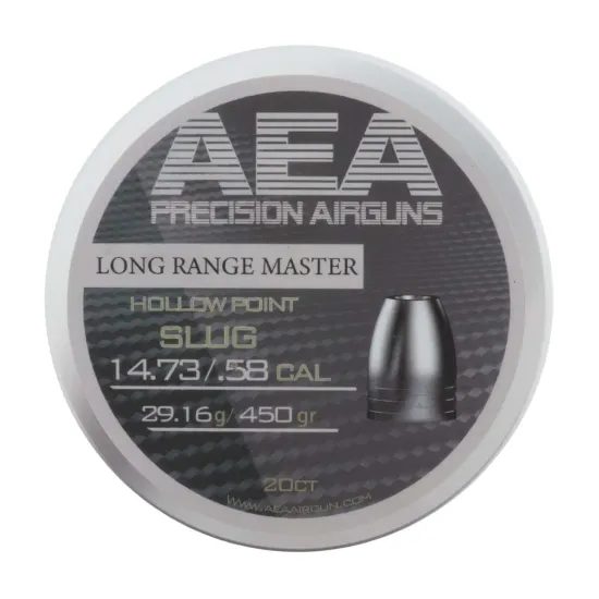 Big Bore Bullets AEA Precision Long Range Master .58 HP 450 gr / 29.16 g