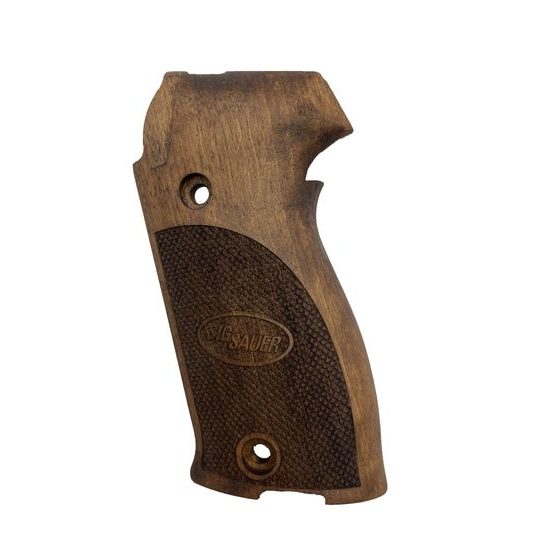 KSD Sig Sauer P220 gungrips walnut with logo