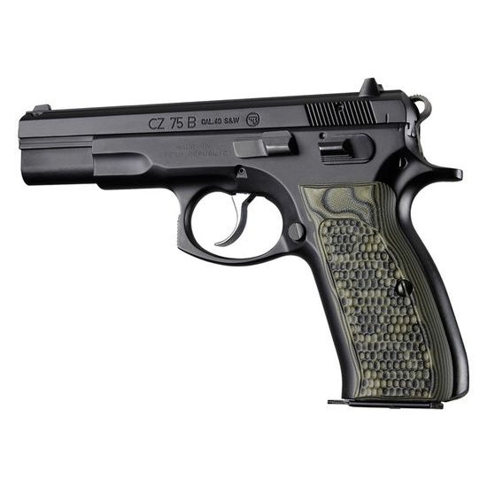 Střenky Hogue CZ 75 G10 Piranha zelená