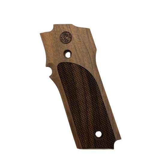 KSD Smith & Wesson 59, 459, 559 and 659 gungrips walnut with logo 2