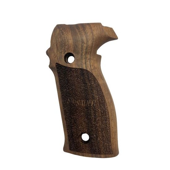 KSD Sig Sauer P226 gungrips walnut with logo 2