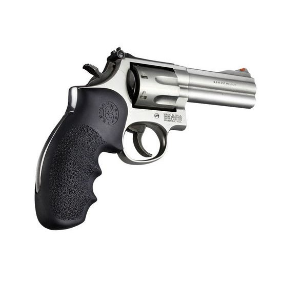 Střenky Hogue Smith & Wesson K/L rám round butt černé