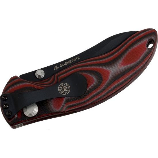 Nůž Hogue EX-04 3,5" Upswept G-10 Red Lava