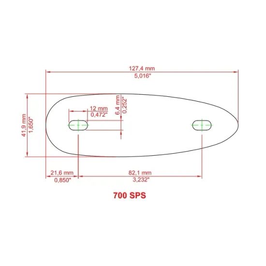 Cervellati botka Microcell Rem. 700 SPS černá soft