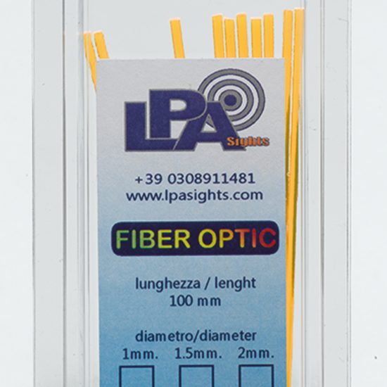 Světlovodné vlákno LPA 2mm, délka 100mm oranžové