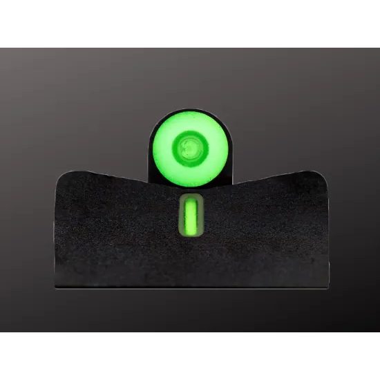 Set mířidel XS Sight DXT2 Sig Sauer P320/P365/P225/P226/P228/P229, XD M/S/E/HellCat, FN 509 Standard Dot Tritium zelená