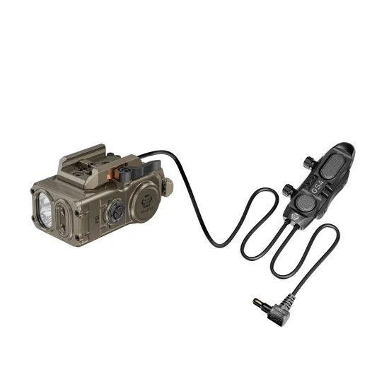 RovyVon GL5 Pro 4v1 taktické světlo na montážní lištu (400 lm) písková