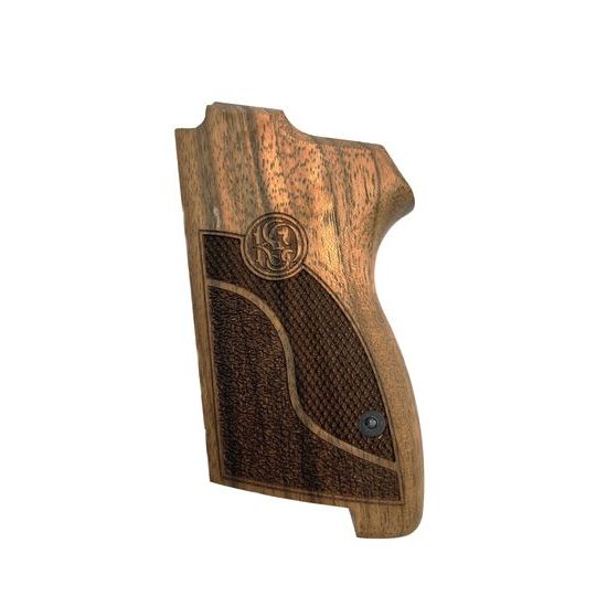 KSD Smith & Wesson CS40 and CS45 gungrips walnut with logo 5