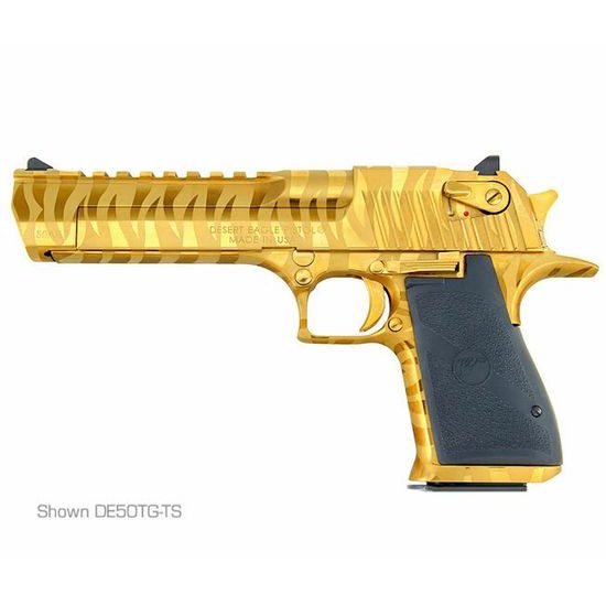 Magnum Research Desert Eagle XIX 6" Gold Tiger Stripes .44 Magnum