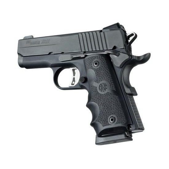 Střenky Hogue 1911 Officer a Compact s vybráním na prsty