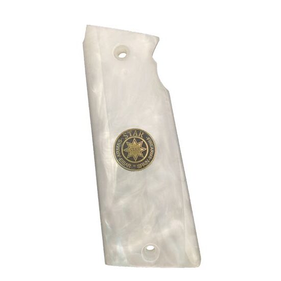 KSD Star Super B gungrips nacre acrylate with bronze logo